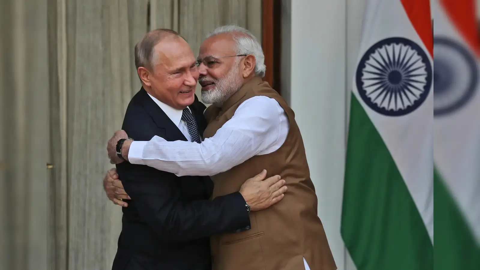 Vladimir Putin Arrives in India, PM Modi Welcomes Russian President